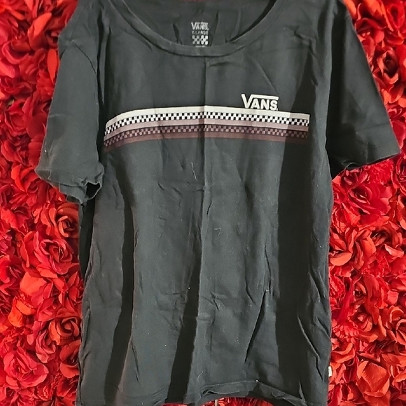 Vans Black Graphic T-Shirt Size XLarge - Picture 1 of 5